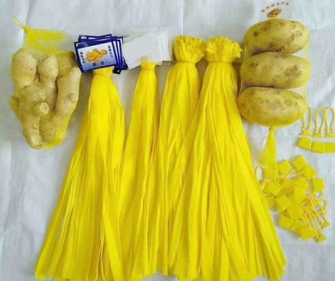 Anti UV PE Packing Net Bag For Ginger Vegetable Storage